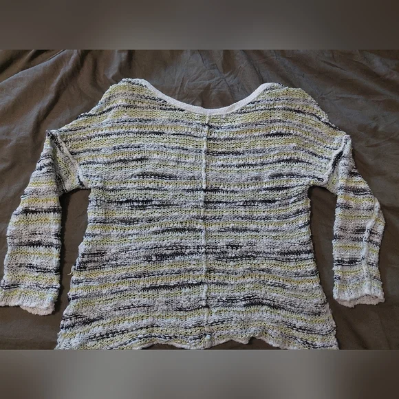 Free People Marled Songbird Pullover Sweater, Large, - Picture 2 of 7